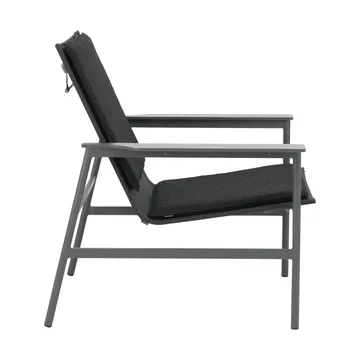 Fauteuil lounge Soro - Antracite-teddy black - Brafab