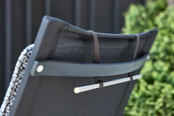 Fauteuil lounge Soro - Noir-teddy ant - Brafab