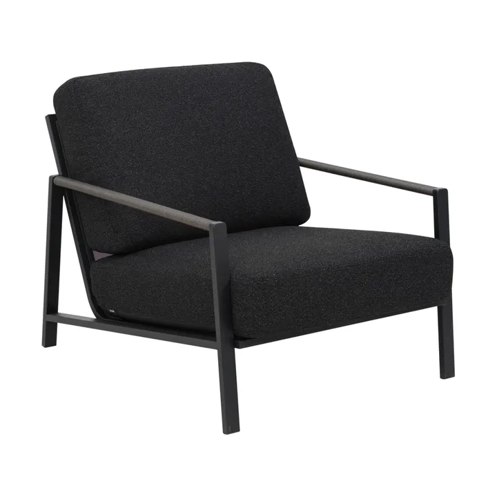 Fauteuil Lyra - Noir-teddy black - Brafab