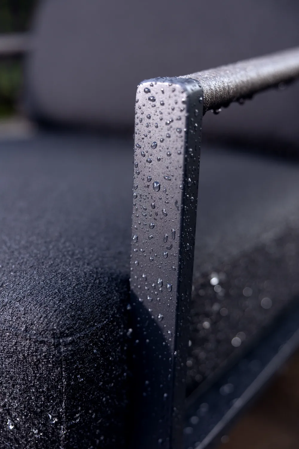 Fauteuil Lyra, Noir-teddy black Brafab