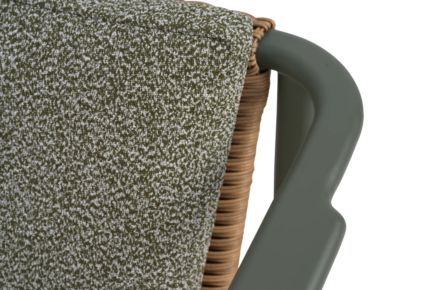 Fauteuil Motty, Nordic green-teddy verde Brafab