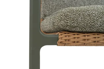 Fauteuil Motty - Nordic green-teddy verde - Brafab