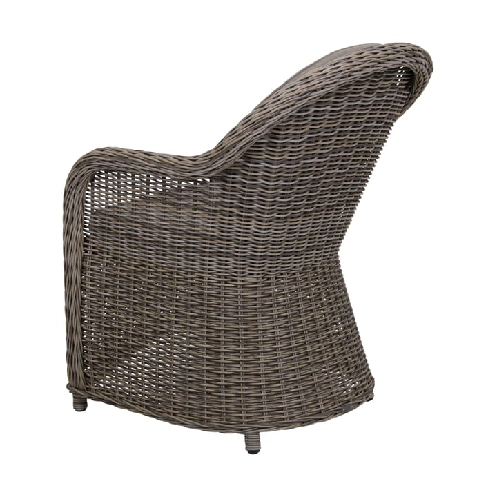 Fauteuil Paulina avec coussin d'assise, Rustique-beige Brafab