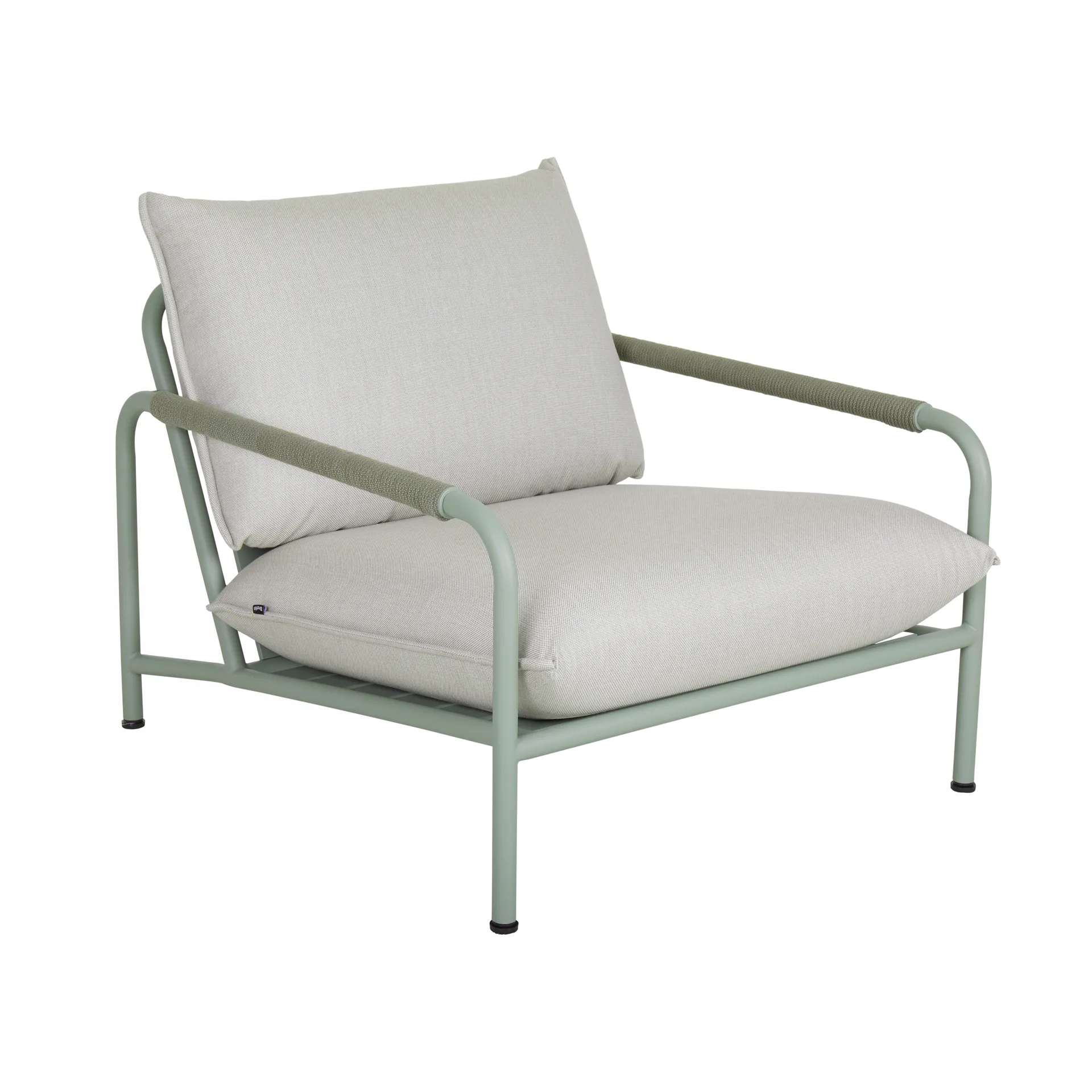 Lerberget fauteuil lounge, Vert-frêne Brafab