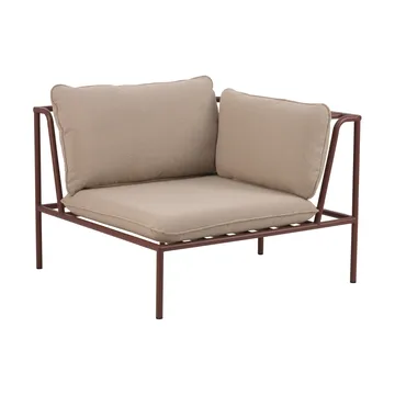 Module de canapé Collier - Zin red-teddy beige, angle - Brafab