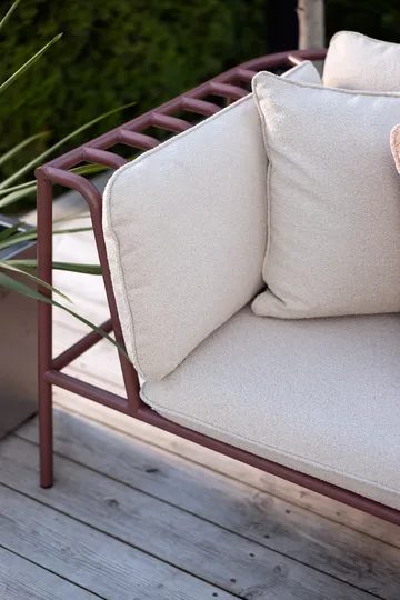 Module de canapé Collier - Zin red-teddy beige, angle - Brafab