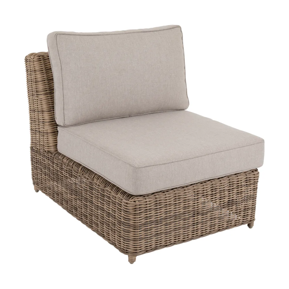 Module de canapé Glendon, Rustic-beige, partie centrale Brafab