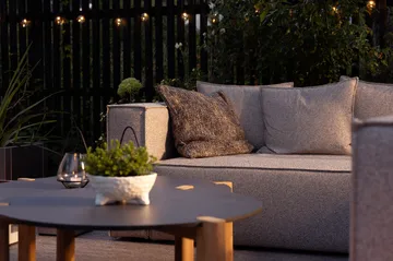 Module de canapé Muki - Light taupe, module d’extrémité droite - Brafab