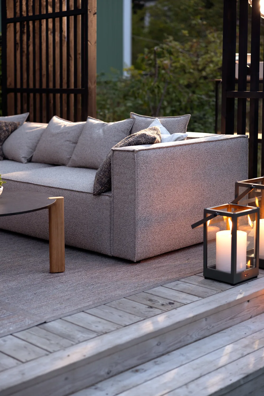 Module de canapé Muki, Light taupe, module d’extrémité gauche Brafab