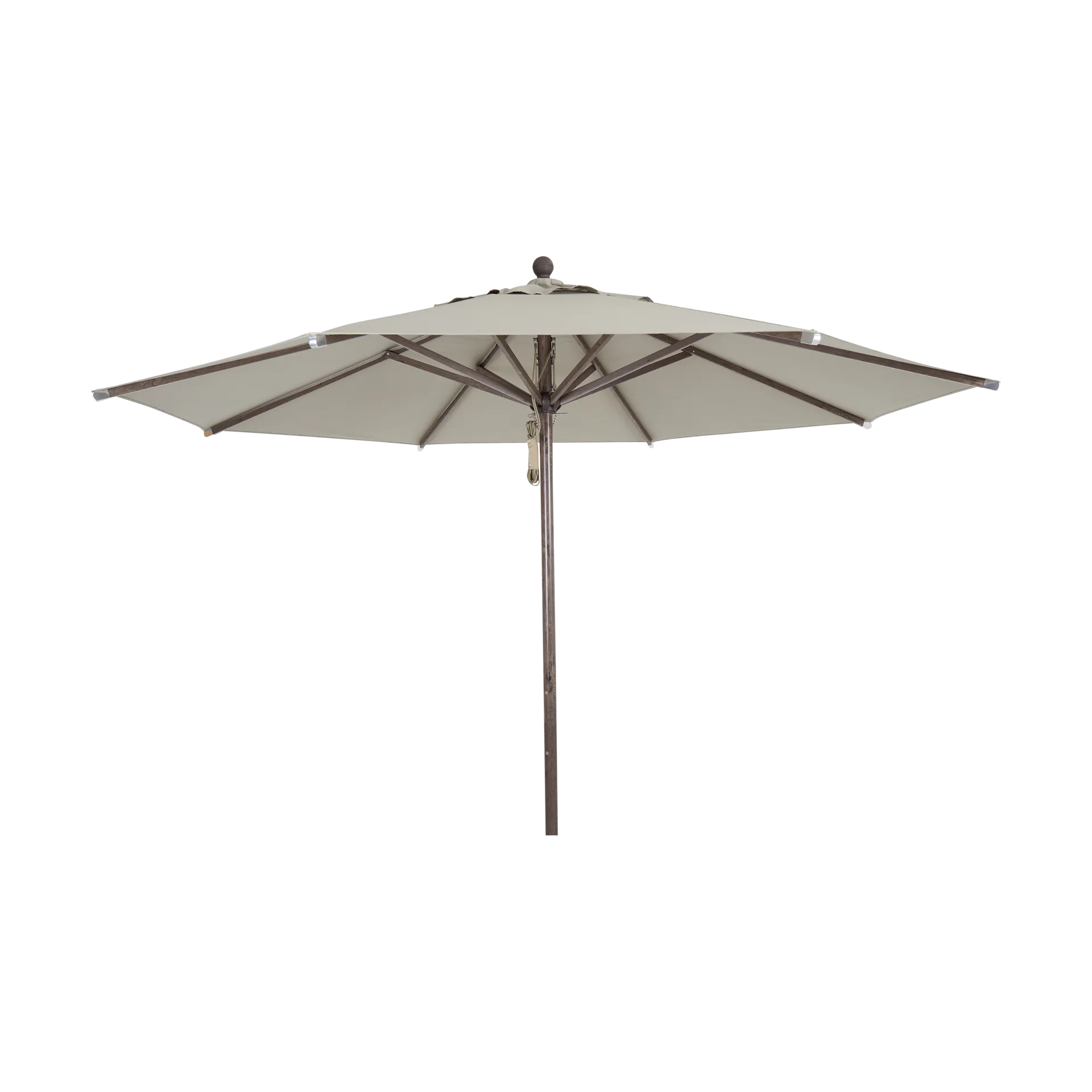 Paliano parasol, Marron-taupe 300 cm Brafab