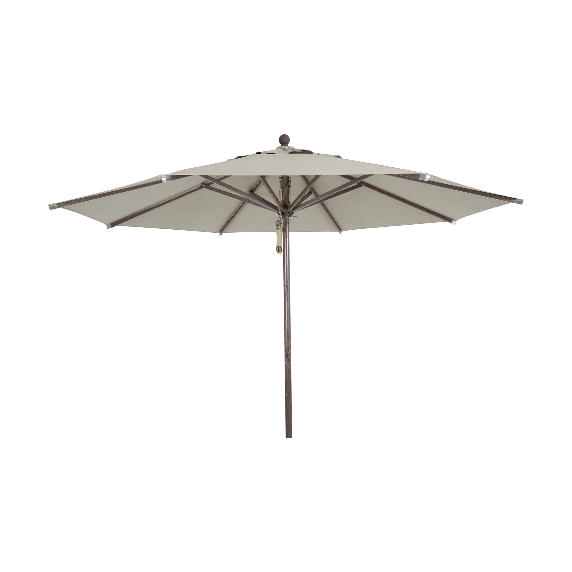 Paliano parasol, Marron-taupe 350 cm Brafab