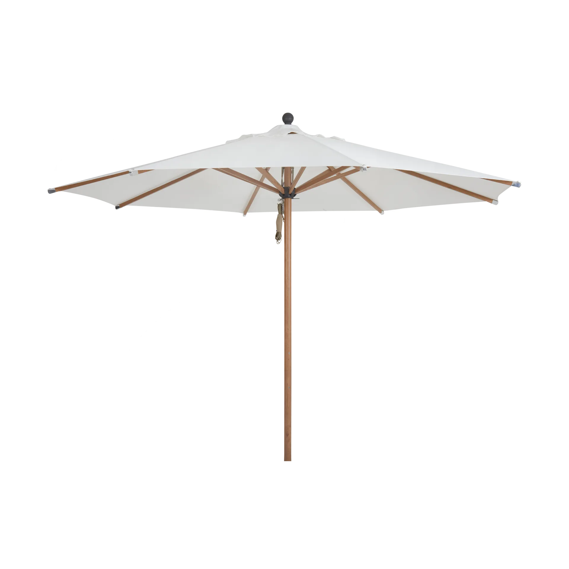 Paliano parasol, Nature-blanc 300 cm Brafab