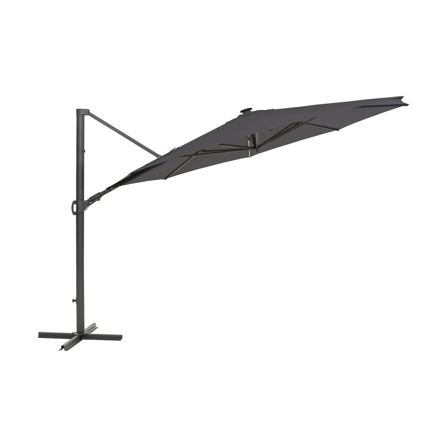 Parasol Cilento, Anthracite-gris Brafab