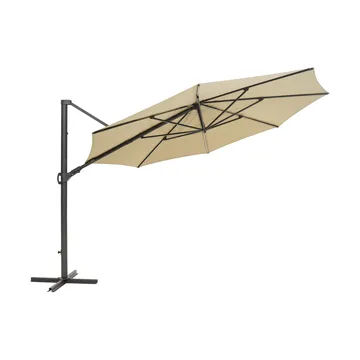 Parasol Cilento - Light grey-khaki - Brafab