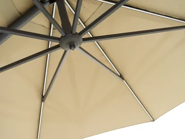 Parasol Cilento - Light grey-khaki - Brafab