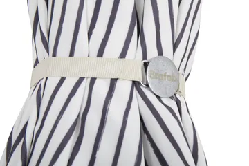 Parasol Gatsby - Grey stripe, Ø185 cm - Brafab