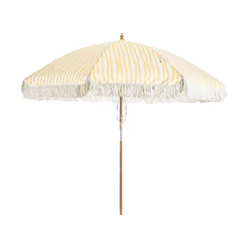 Parasol Gatsby - Yellow stripe, Ø256 cm - Brafab