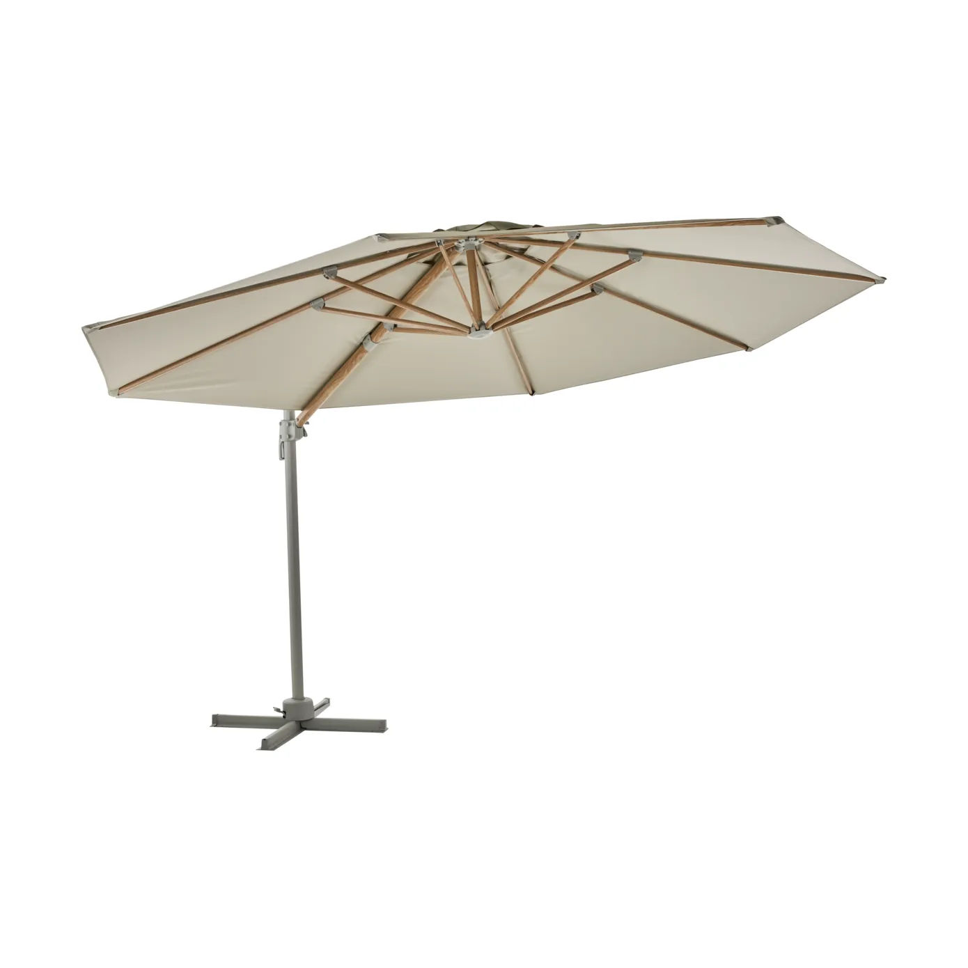 Parasol suspendu Luzzi, Khaki Brafab