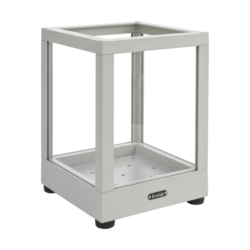 Photophore Belfort, Light grey, 28 cm Brafab