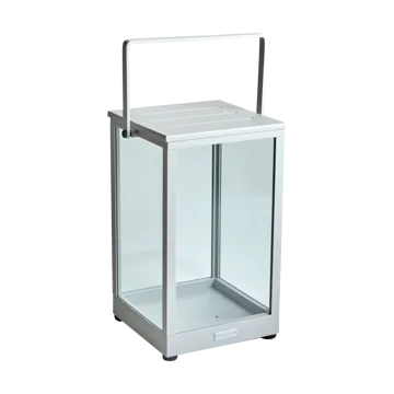 Photophore Belfort - Light grey H43 cm - Brafab