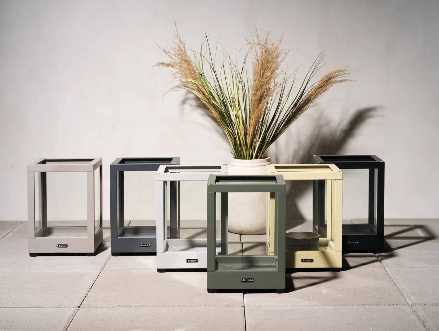 Photophore Belfort, Noir, 28 cm Brafab