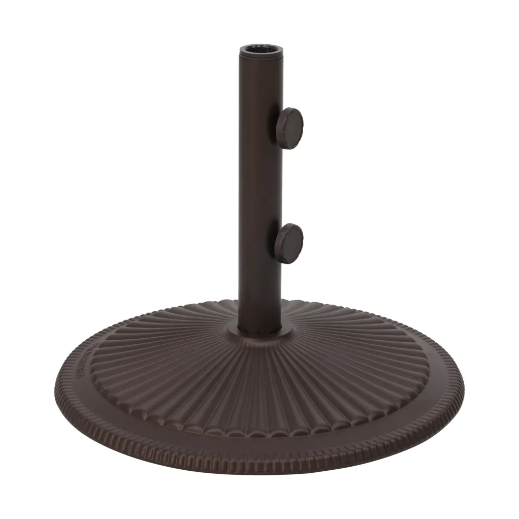 Pied de parasol Solara, Brun-bronze Brafab