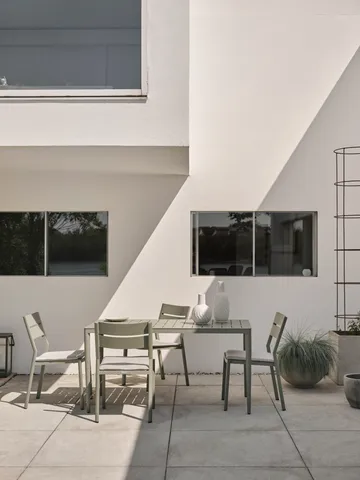 Table à manger Bigby - Dusty green, 144x76 cm - Brafab