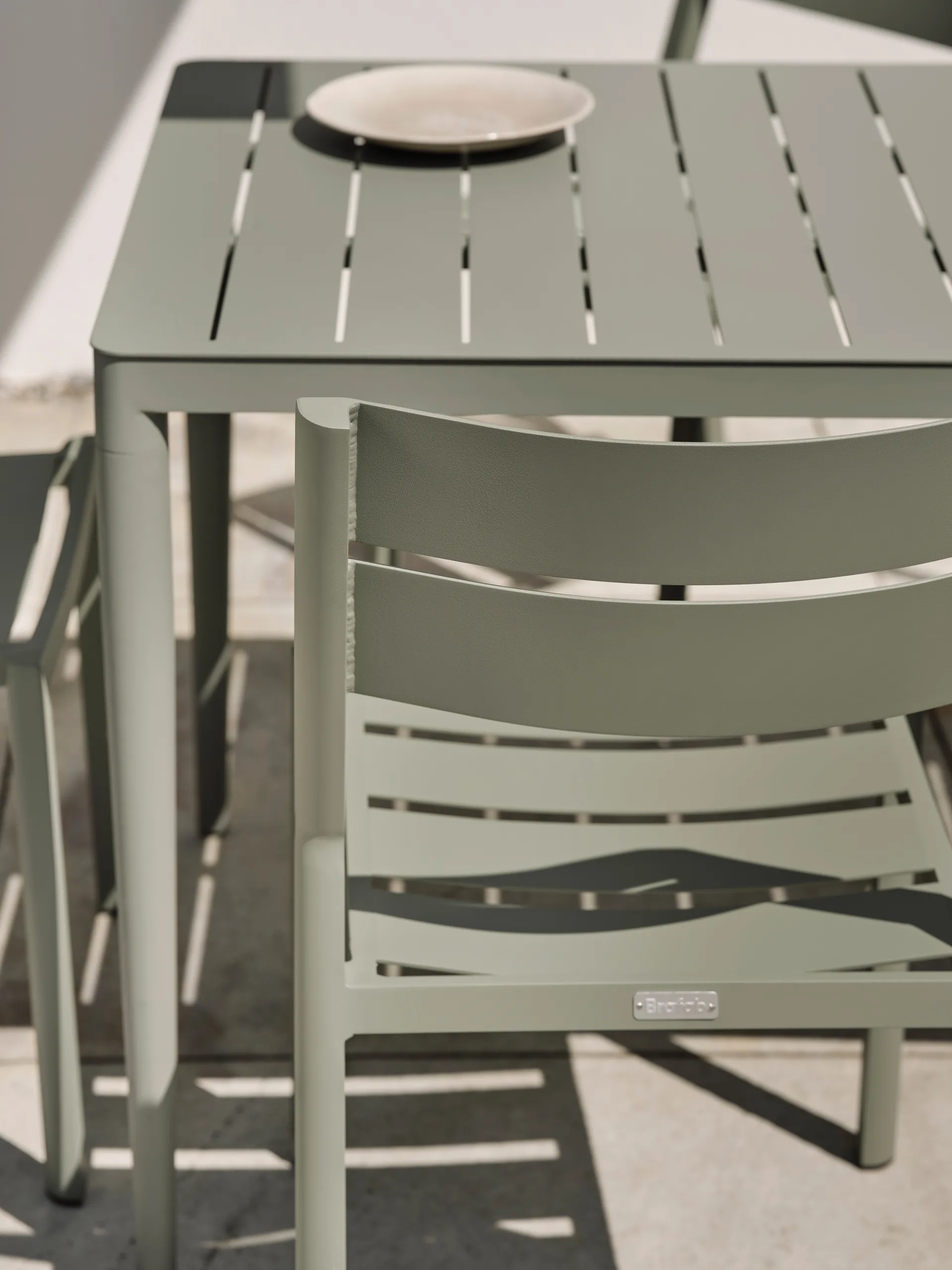 Table à manger Bigby, Dusty green 195 cm Brafab