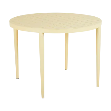 Table à manger Bigby - Lemon, Ø100 cm - Brafab