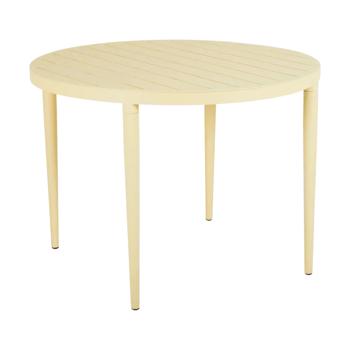 Table à manger Bigby - Lemon, Ø100 cm - Brafab
