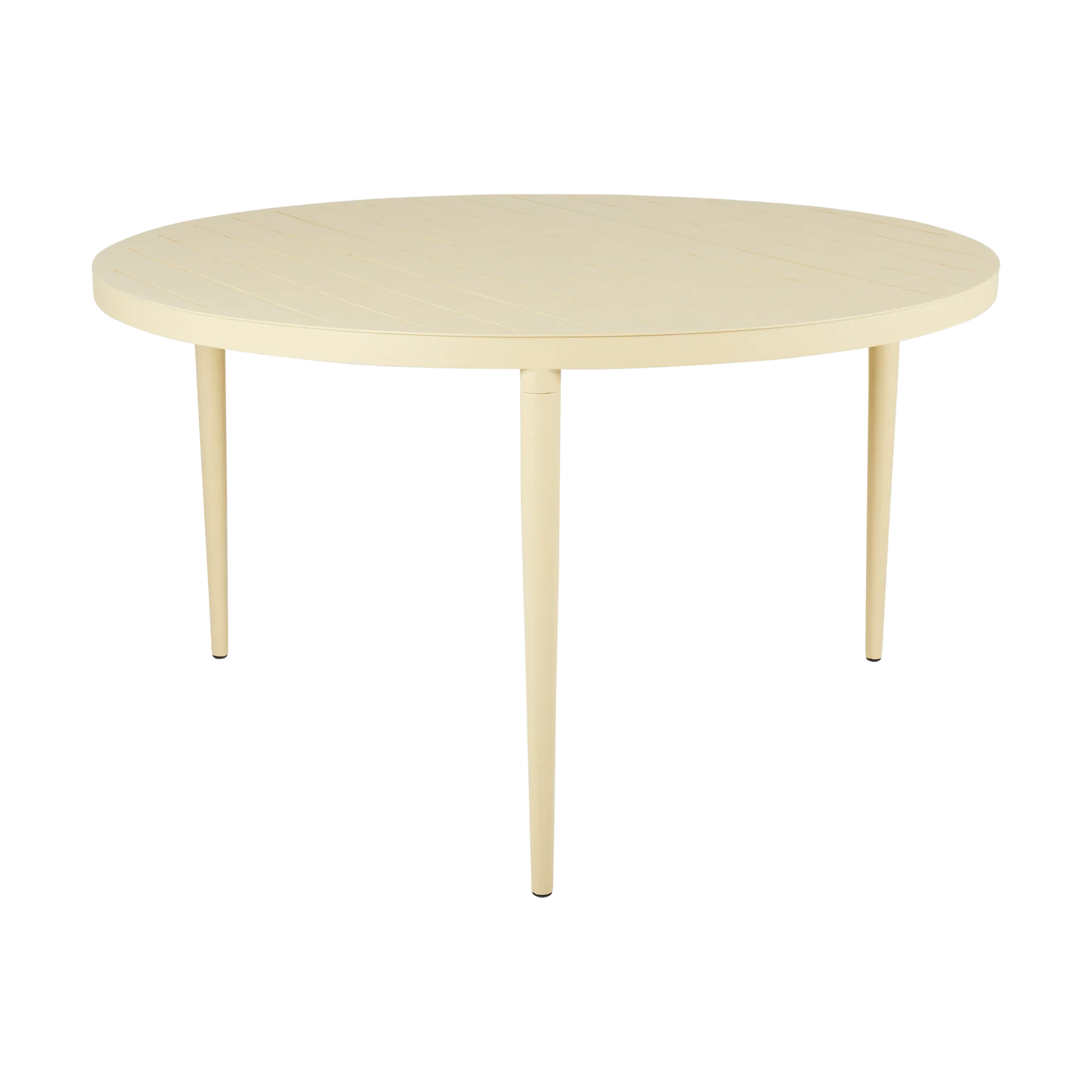 Table à manger Bigby, Lemon Ø130 cm Brafab