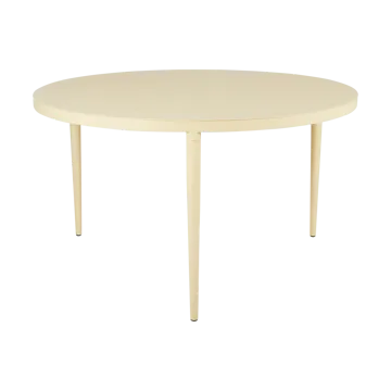 Table à manger Bigby - Lemon Ø130 cm - Brafab