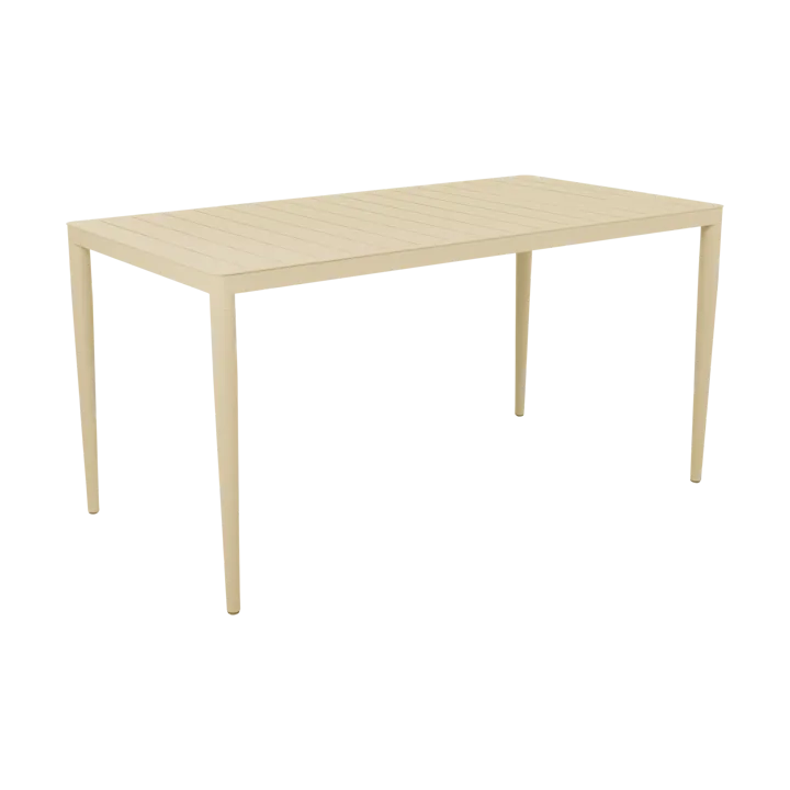 Table à manger Bigby - Lemon, 144x76 cm - Brafab