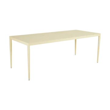 Table à manger Bigby - Lemon, 195x90 cm - Brafab