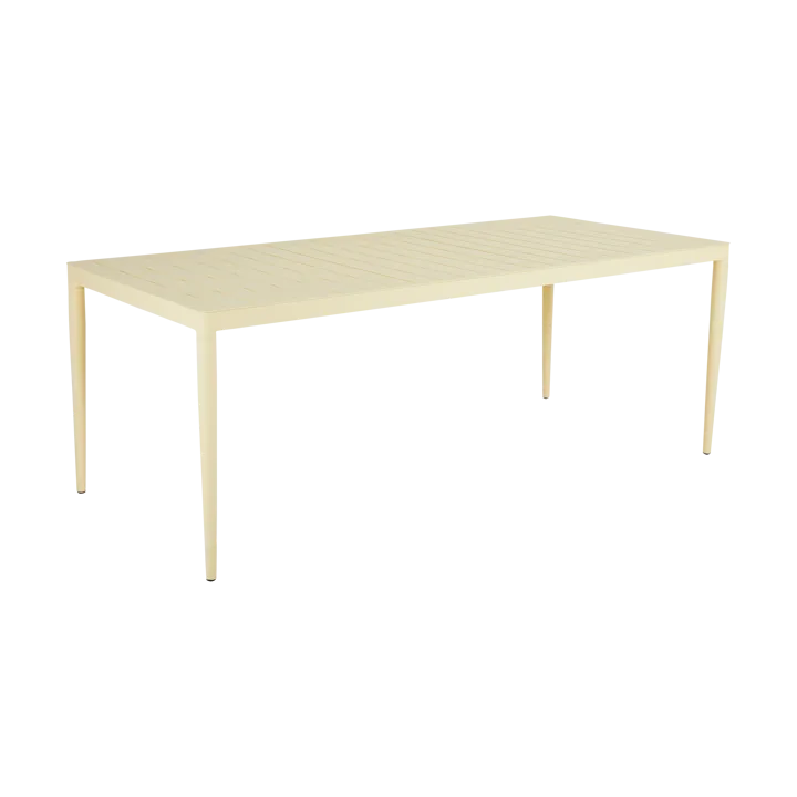 Table à manger Bigby - Lemon, 195x90 cm - Brafab