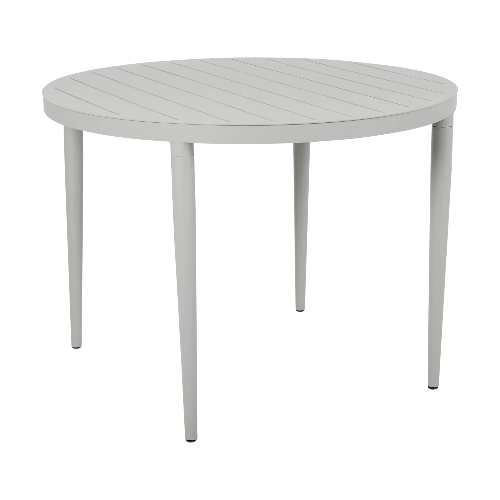 Table à manger Bigby, Light grey, Ø100 cm Brafab