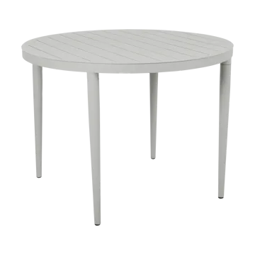 Table à manger Bigby - Light grey, Ø100 cm - Brafab