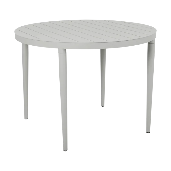 Table à manger Bigby - Light grey, Ø100 cm - Brafab