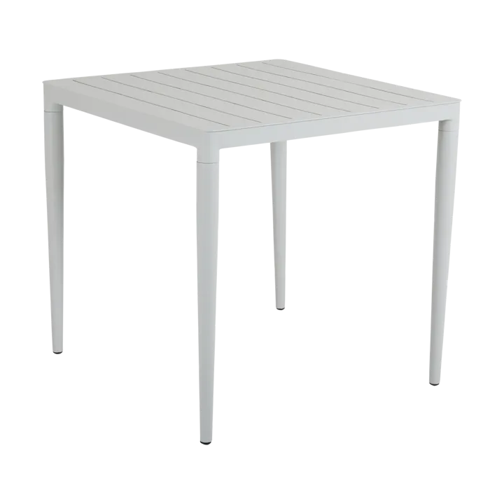 Table à manger Bigby - Light grey, 76x76 cm - Brafab