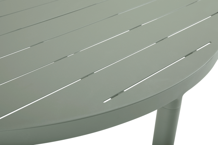 Table à manger Bigby ronde, Dusty green Ø100 cm Brafab