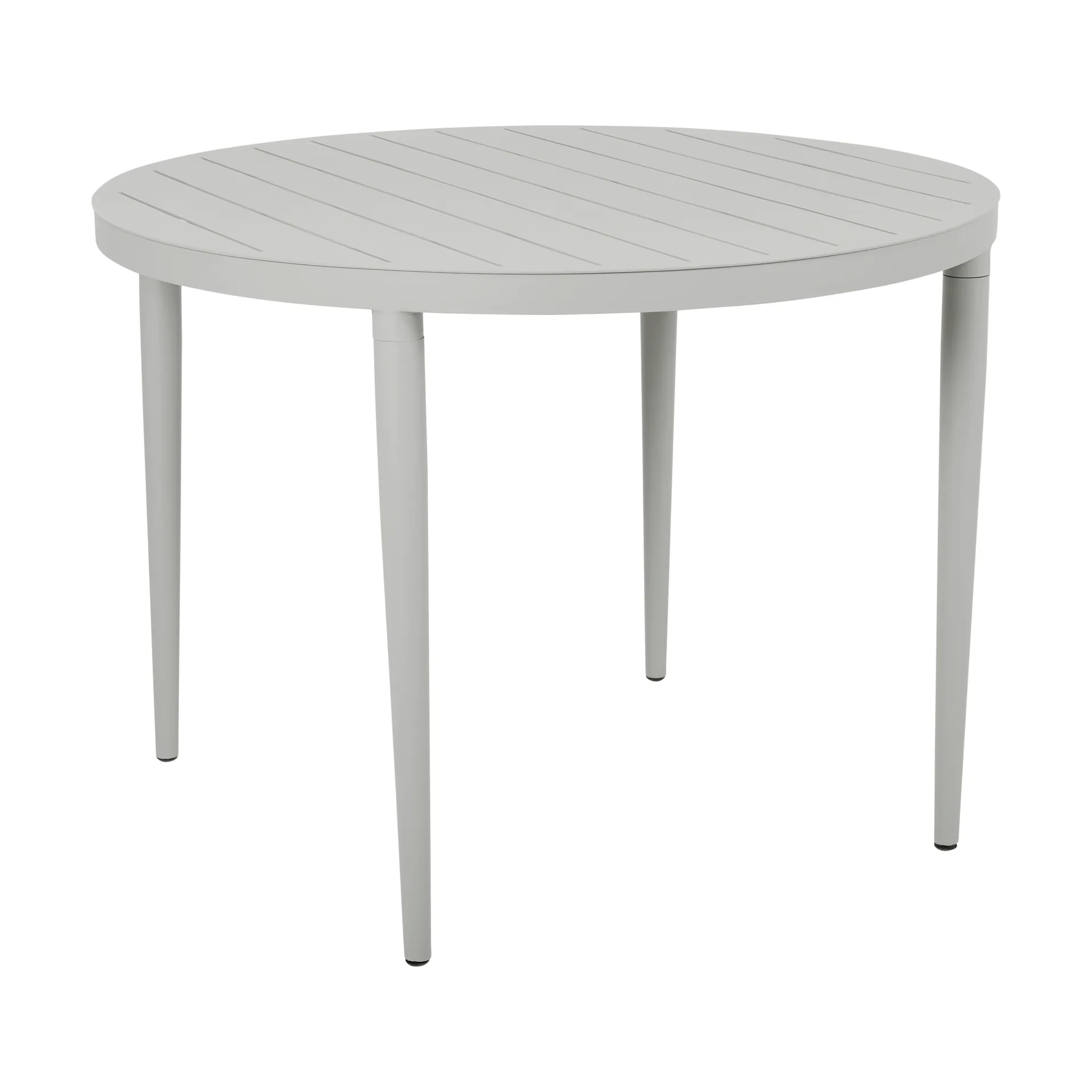 Table à manger Bigby ronde, Light grey Ø100 cm Brafab