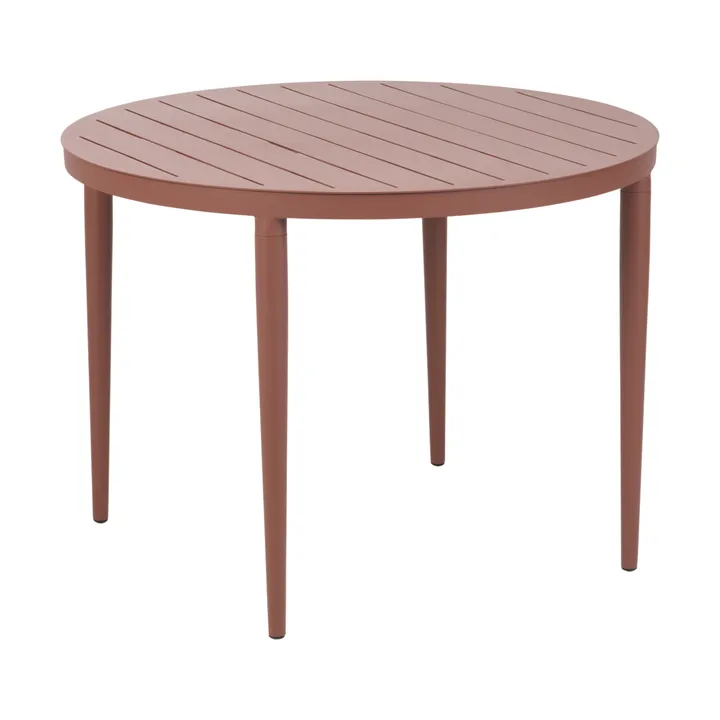 Table à manger Bigby - Zin Red, Ø100 cm - Brafab