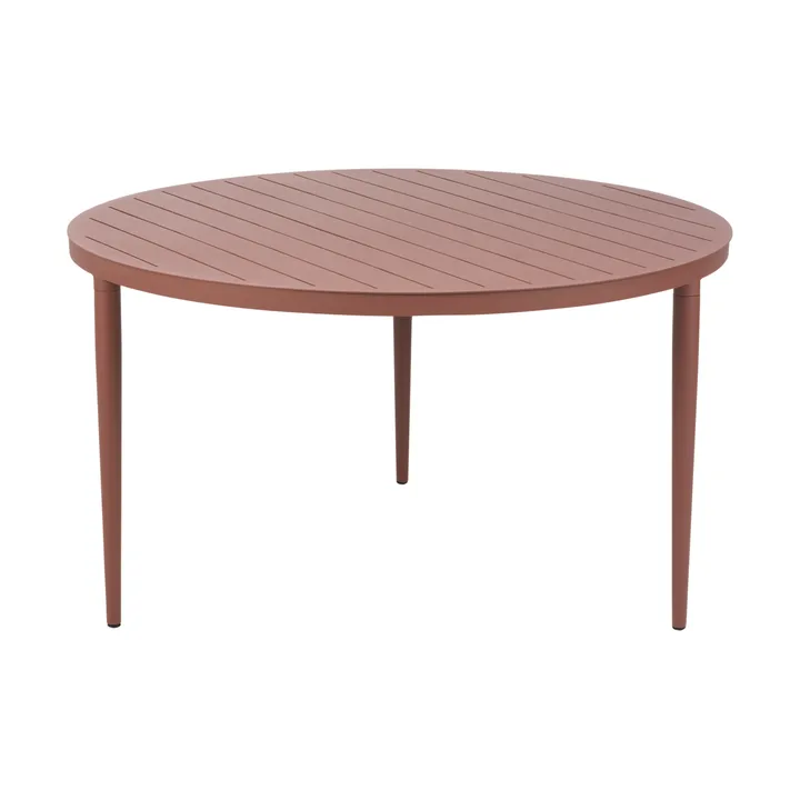 Table à manger Bigby - Zin Red, Ø130 cm - Brafab