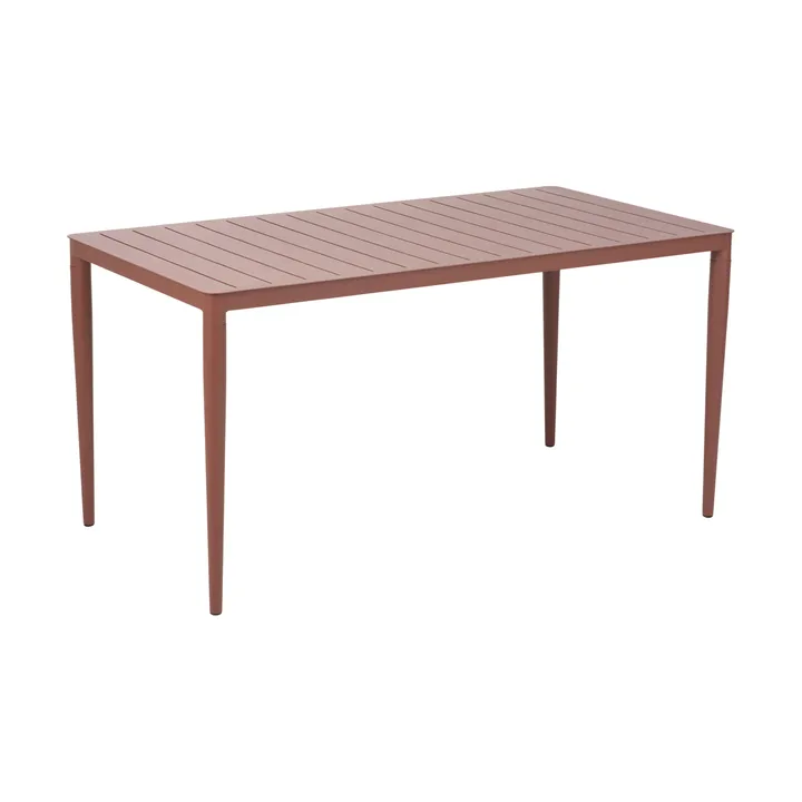 Table à manger Bigby - Zin Red, 144x76 cm - Brafab