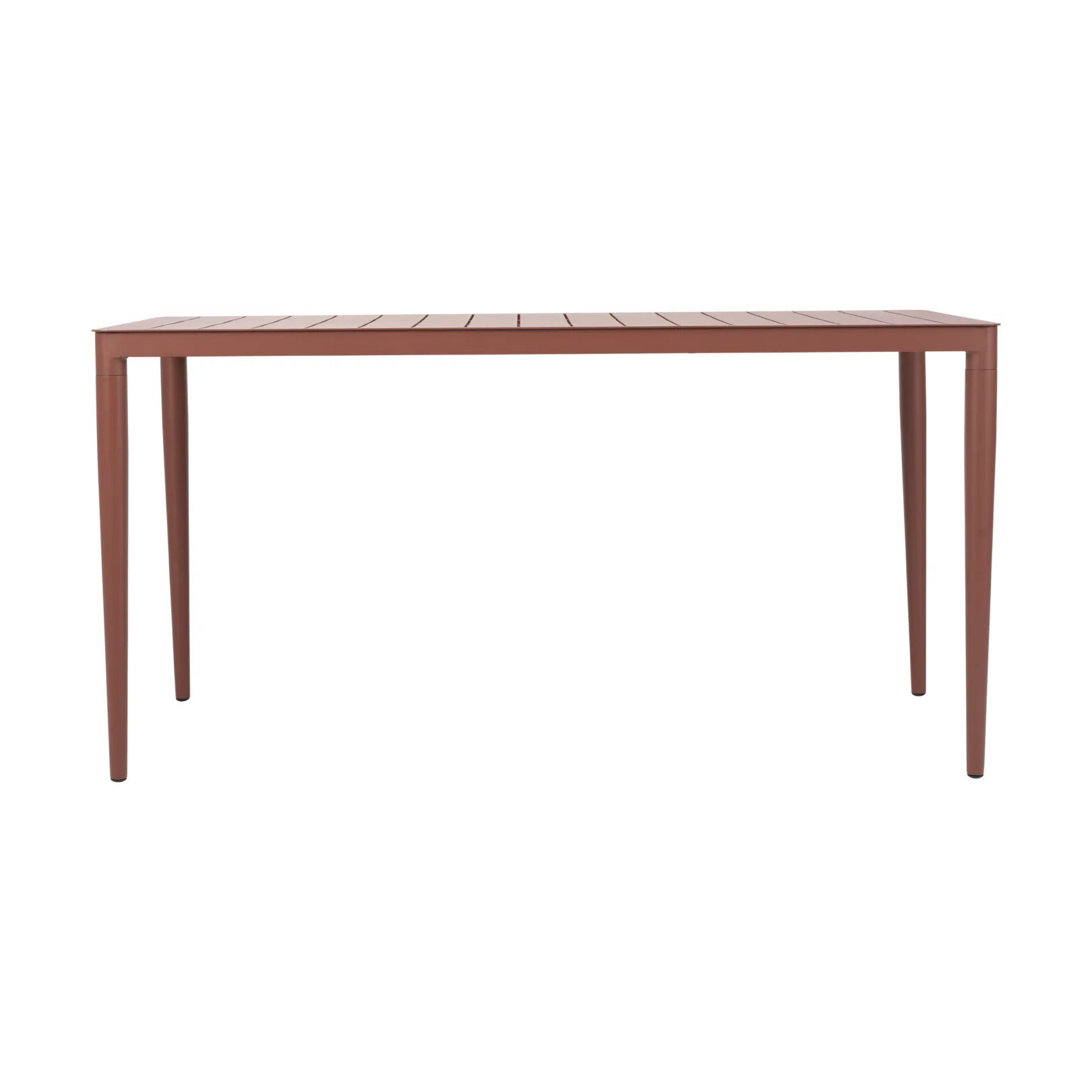 Table à manger Bigby, Zin Red, 144x76 cm Brafab