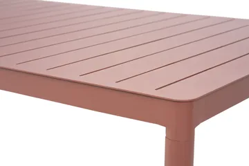 Table à manger Bigby - Zin Red, 195x90 cm - Brafab