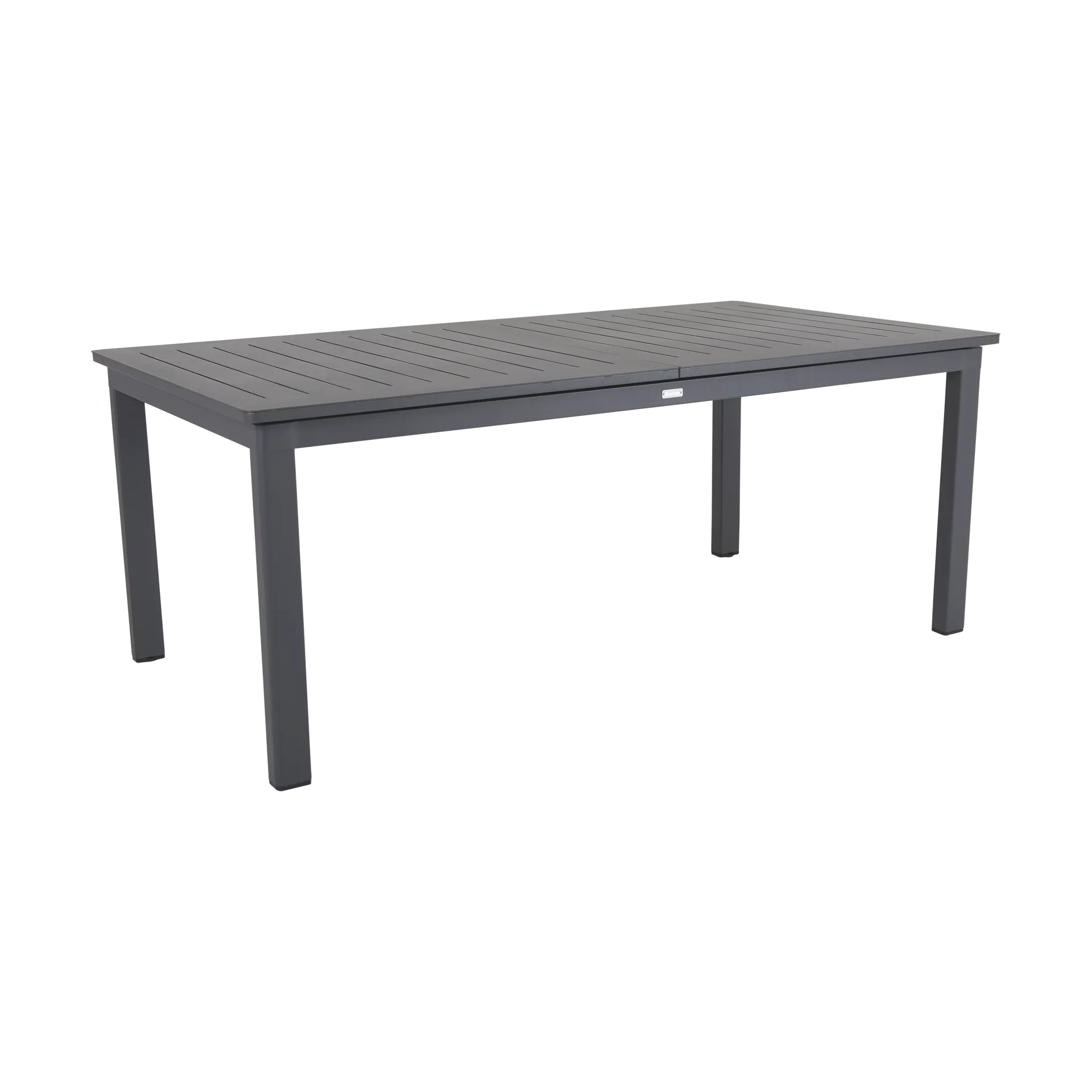 Table à manger extensible Lomma, Anthracite 194-312 cm Brafab