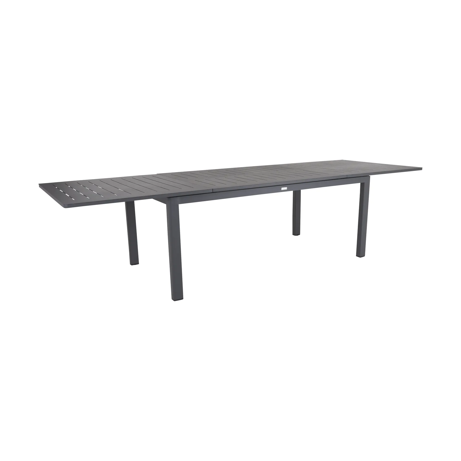Table à manger extensible Lomma, Anthracite 194-312 cm Brafab