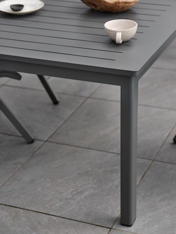 Table à manger extensible Lomma - Anthracite 194-312 cm - Brafab