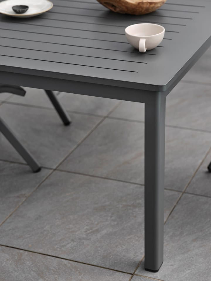 Table à manger extensible Lomma, Anthracite 194-312 cm Brafab